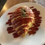 carib cafe - 巻きオムライス（忙しくない時だけ注文できる裏メニュー）