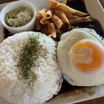 carib cafe - ハンバーグ