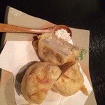 味とく家 - 帆立レンコンのはさみ揚げ