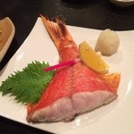 味とく家 - 金目鯛の焼き物