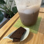 東京和茶房 - 特選きなこほうじ茶ラテ＜ICE＞ (700円)
