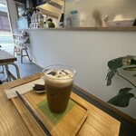 東京和茶房 - 特選きなこほうじ茶ラテ＜ICE＞ (700円)