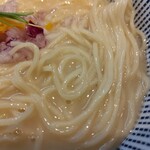 麺家 たけ田 - 麺の感じ