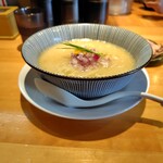 麺家 たけ田 - 真鯛、平目、鯵、イサキの焼き出汁で造る濃厚塩そば