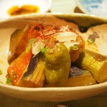 カジュアル割烹 かしん - 若鶏と野菜の揚げ煮