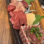 ホースミート 冨士乃馬 - 馬刺し６点盛り