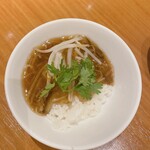 石庫門 - フカヒレ餡かけご飯