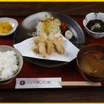 うなぎ秋乃屋 - かじき天ぷら定食