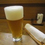 Tatsumi Soba Shimahei - 「生ビール」（2014./3）