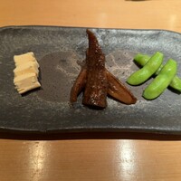 串揚げ 依知川 - 前菜3種