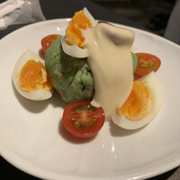 RESTAURANT 1899 OCHANOMIZU - 抹茶のポテトサラダ