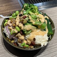 にくずき - サラダバー1杯目