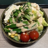 にくずき - サラダバー2杯目