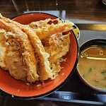 とよ常 - 特上天丼特盛