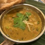 印度料理シタール - チョレ(ひよこ豆のカレー)