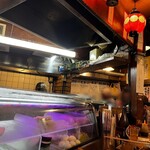 居酒屋　葉牡丹 - カウンター