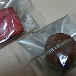 銀座メゾン アンリ・シャルパンティエ - お土産でくれたプチケーキ