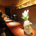 アルキオーネ - １９）バーカウンターに移動してみる。