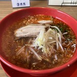 ラーメン 若松 - ピリ辛ラーメンです☆　2024-0702訪問
