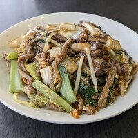 美林華飯店 - 牛肉焼きそば