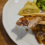 キッチン ブルー グローブ - その断面