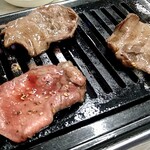 焼肉ジンギスカン つるや - タン塩