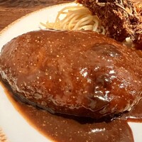 グリル 小松屋 - ハンバーグ