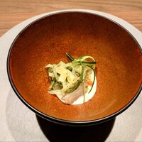 Braceria Buffa - 炭の香りを纏ったヒラメのカルパッチョ