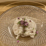 赤坂 菊乃井 - 昼懐石１５７３０円。向付ニ。鱧落とし。鱧出汁で温めたホカホカの鱧です。