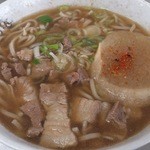 高田食堂 - 肉そば500円