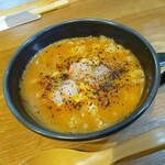 えびそば 緋彩 - 小エビのチーズリゾット