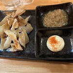 海鮮居酒屋 ありがとう - 毎回旨い エイヒレ 自家製の姜葱醤みたいのがめちゃ旨い