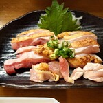 おてちきや - 地鶏の刺身