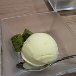 和牛しゃぶしゃぶ･ステーキ 喜楽 - ゆずシャーベット