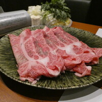 銀座 牛乃季 - 黒毛和牛　しゃぶしゃぶ用