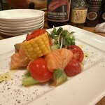 Izakaya BAL COURNO - サーモンのポキ（ハワイ風マリネ）