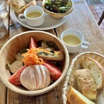 馬場FLAT HANARE - セットのカボチャスープもついてきます！