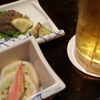 かに道楽 西新宿５丁目店 -  
                    枸橘（からたち ）コースかにみそで乾杯　2014.3