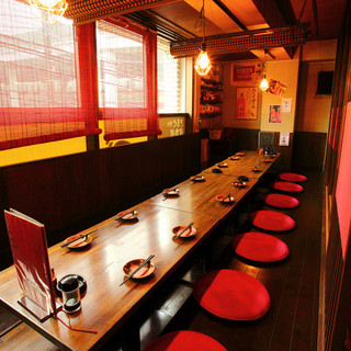 気兼ねなく過ごせる半個室あり◎ゆったり寛げるお部屋です