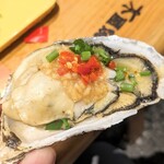 木屋烧烤 - 軽く焼いた牡蠣