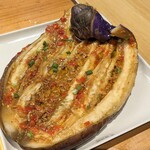 木屋烧烤 - ナスのにんにく焼き