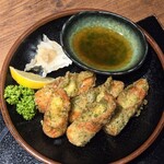 夢向船 - 竹輪の磯部揚げ