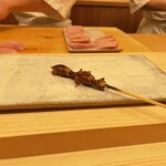 にしむら - ホタルイカ 串焼き