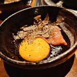 蕃 YORONIKU - 特選:ザブトンのすき焼きトリュフ添え