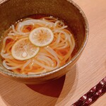 すすきの焼肉きらく - すだち冷麺