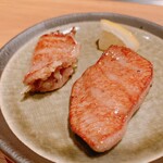 すすきの焼肉きらく - タン2種類