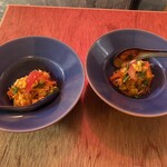 旅人シェフのタイ食堂 KHAO - ソムタムカオポー(めっちゃ良いとうもろこしのソムタム)