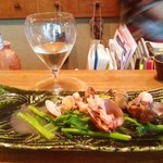 へっつい - 酒蒸し　