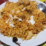 カラチの空 - チキンビリヤニ