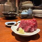 ごん - 馬刺し　赤身